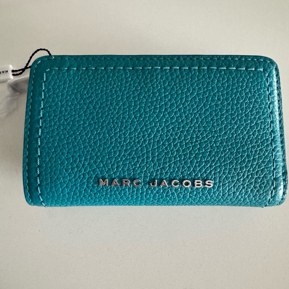 Marc Jacobs Teal Leather Wallet